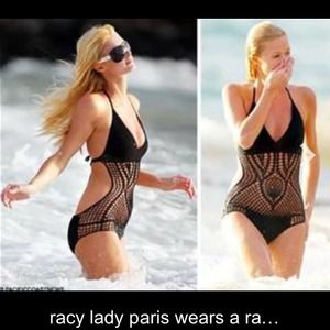 Bcbg crocet swimsuit xs