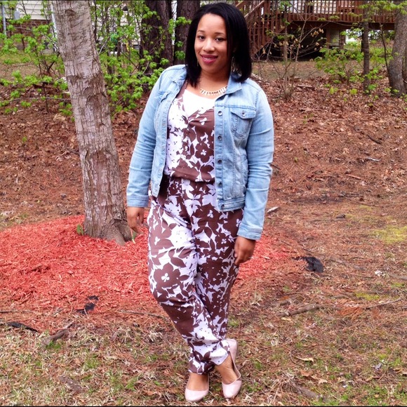 Floral Jumpsuit