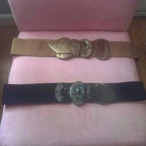 Gently used waist belts {$10.00 for both!}