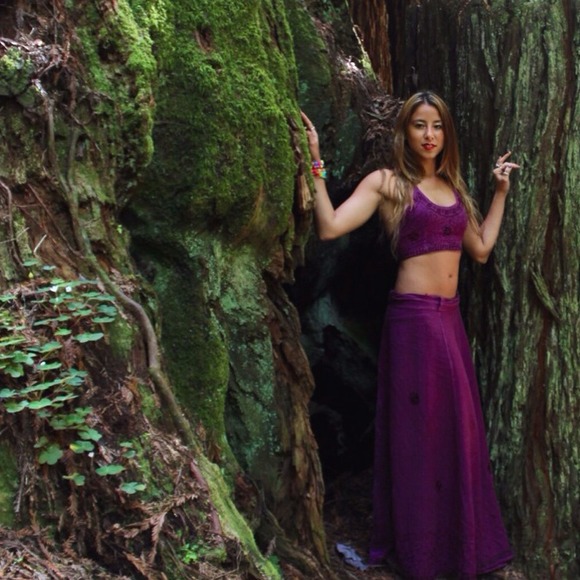 Halter and gypsy skirt