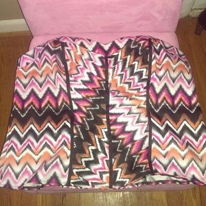 Heart shaped strapless top