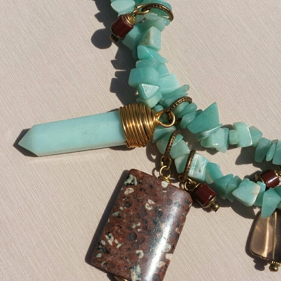 Sold!  !Host Pick! Jan Micheal Amazonite - Picture 2 of 4