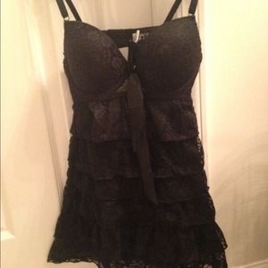 Black sexy lingerie
