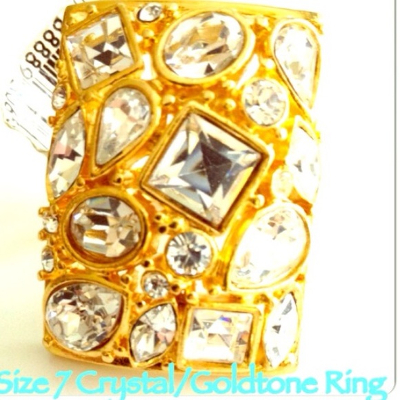 NWT TOP SHOP STATEMENT RING - Picture 2 of 2