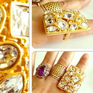 NWT TOP SHOP STATEMENT RING