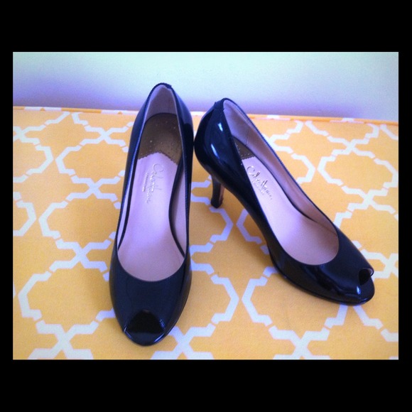 Cole Haan peep toe pumps!!!
