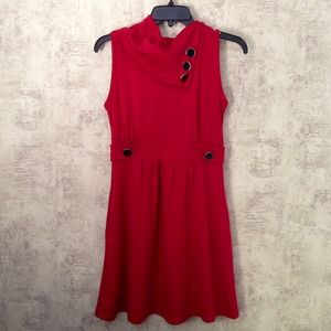 ModCloth Coach Tour Dress in Rouge (Red)