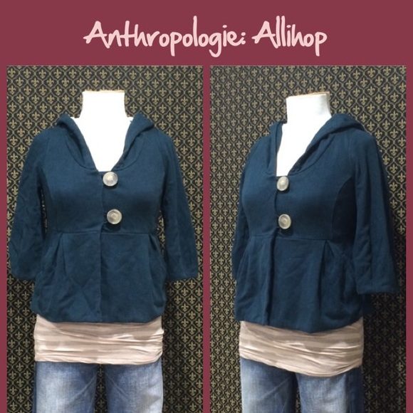 Anthropologie Jackets & Blazers - Anthro "Julia Hoodie" by Allihop
