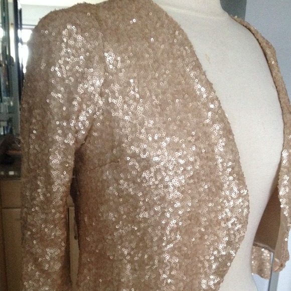 Arden B sequin evening bolero, jacket. Size M