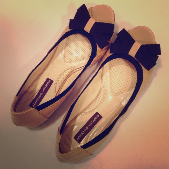 adrienne vittadini Shoes - 🎉Host pick🎉Adrienne Vittadini Nude Patent Flats