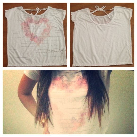 White Heart T-Shirt