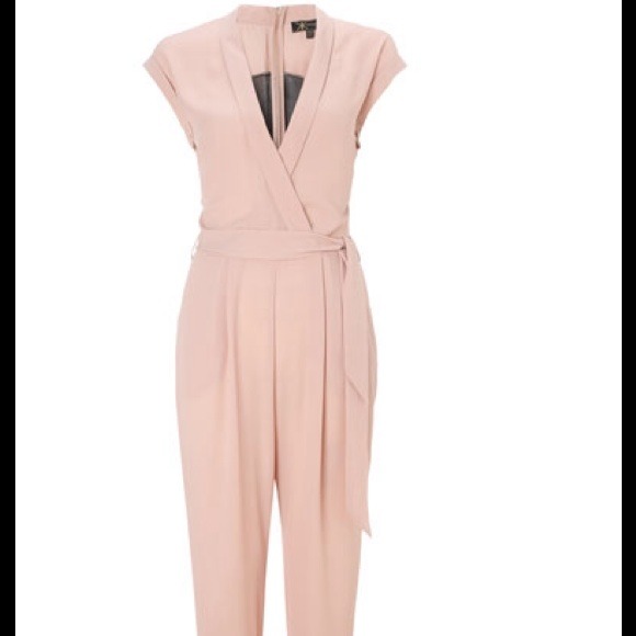 lipsy pink jumpsuit