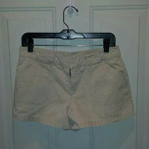 Tan khaki shorts