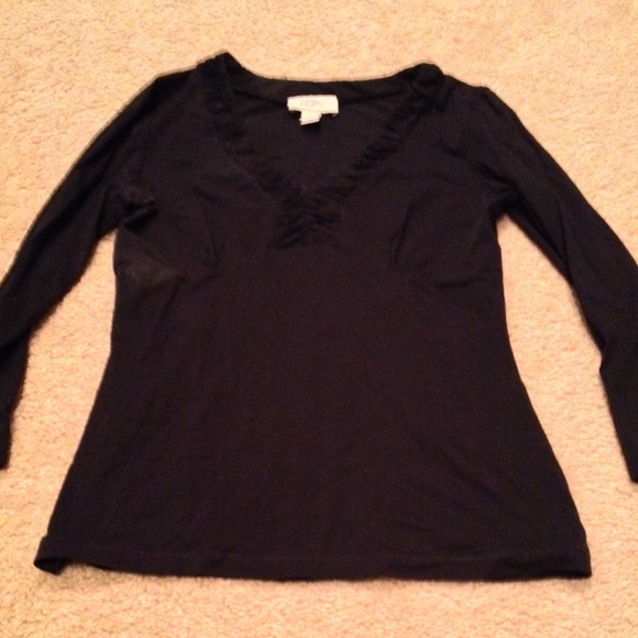 Ann Taylor Loft black top.