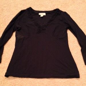 Ann Taylor Loft black top.