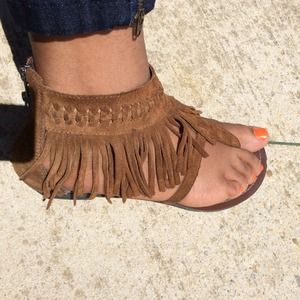 Fringe Minnetonka Sandals