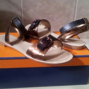 ARTURO CHIANG Black/Bronze Sandal