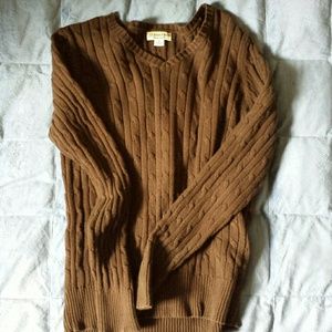 Brown sweater