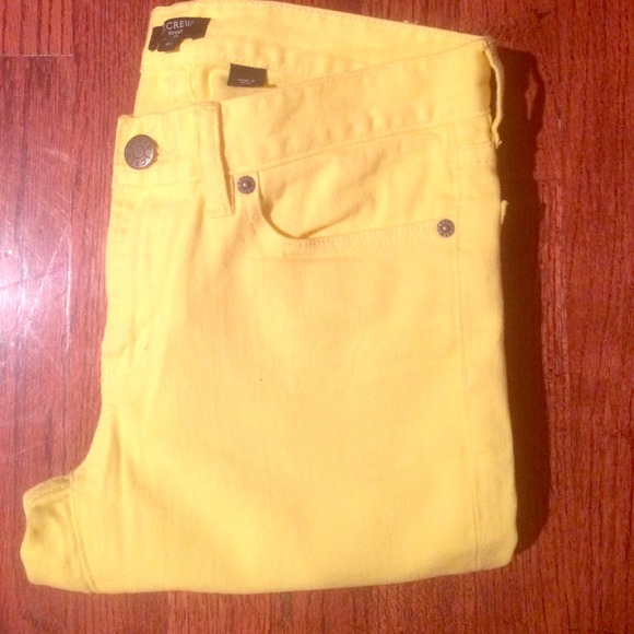 Yellow J. Crew Toothpick