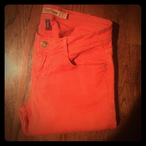 Zara Coral Denim