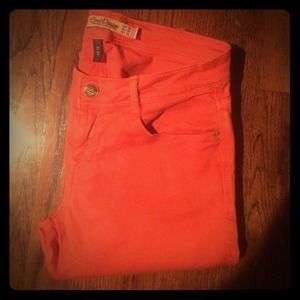 Zara Coral Denim