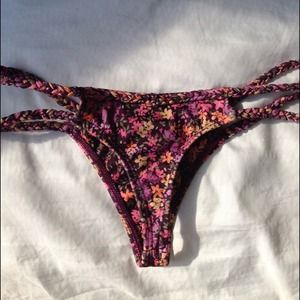Frankies bikinis ocean side floral bottoms
