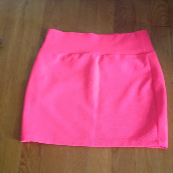 Bright Pink Mini Skirt
