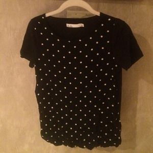 SOLD Madewell polka dot tee
