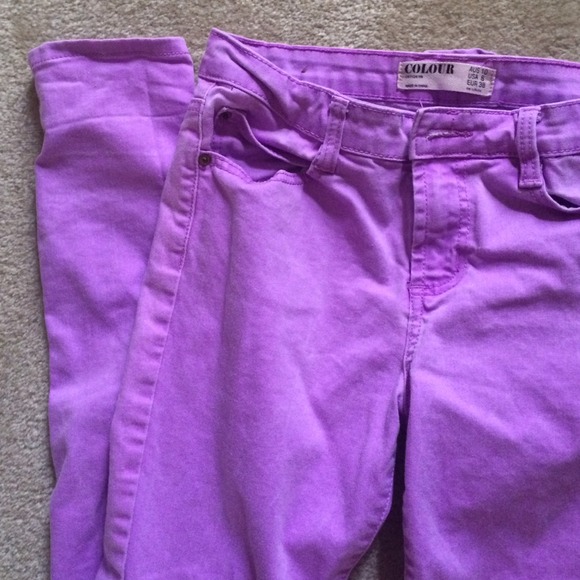 Purple Skinny Jeans