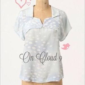 Anthropologie Moulinette Soeurs Cirro Silk Top Sz8