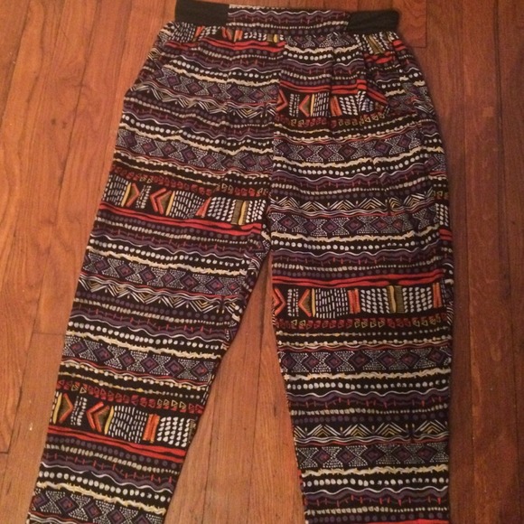 Printed pants