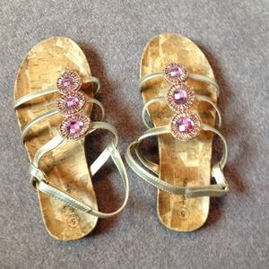 jewel sandals
