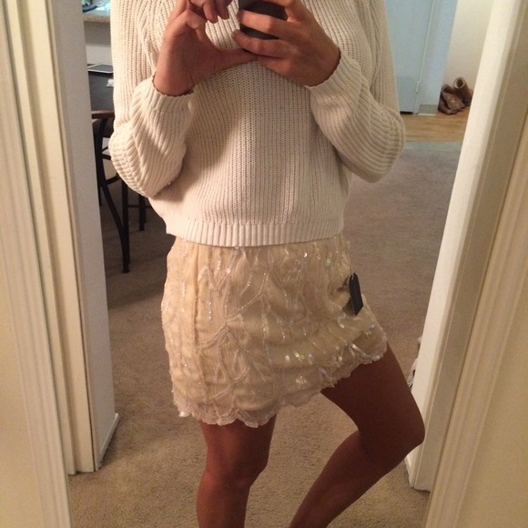 Pink Beaded Skirt
