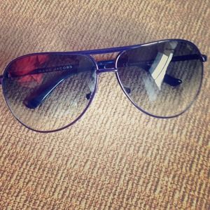 Marc jacobs navy blue aviators