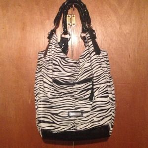 Zebra print Steve Madden purse