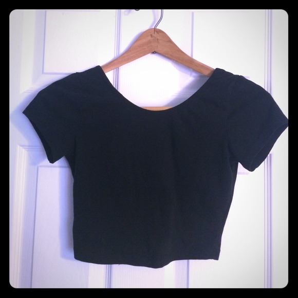 Brandy💗Melville black crop top