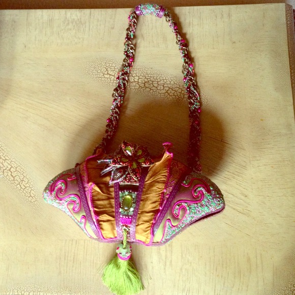 Mary Frances beaded handbag
