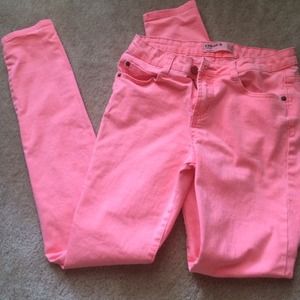 Pink Skinny Jeans