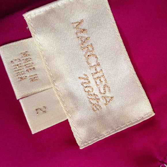 Cocktail dress fuchsia perfect for any event - Picture 3 of 4