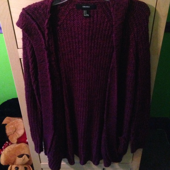 forever 21 long cardigan