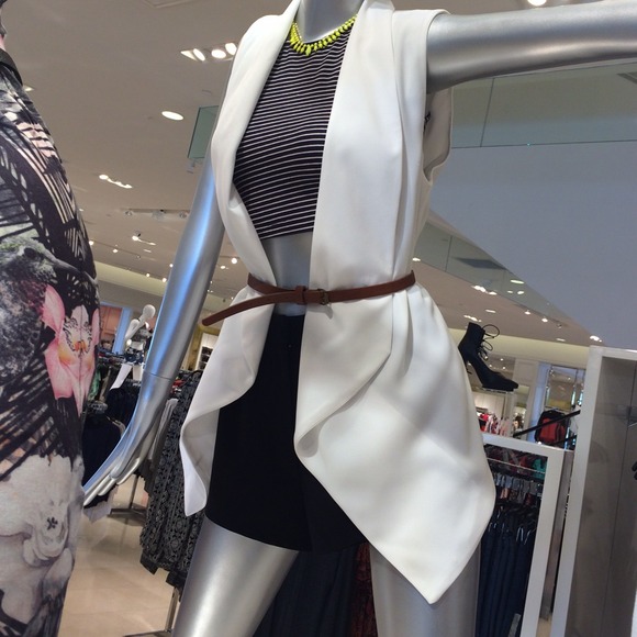 Foever 21 White Vest