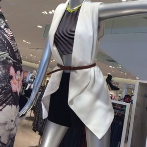 Foever 21 White Vest