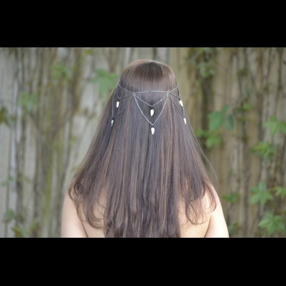 Freshwater pearl head chain