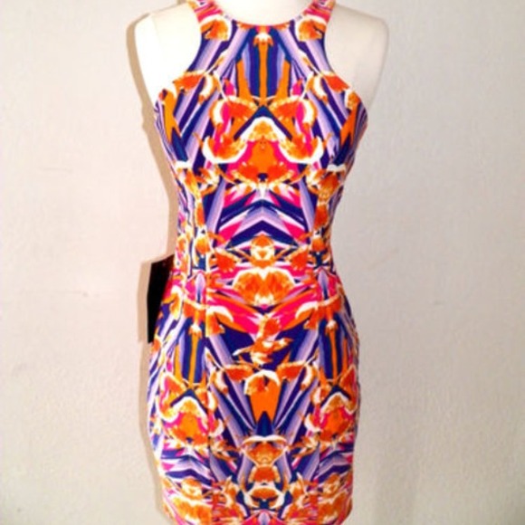 bebe Dresses & Skirts - Bebe tropical dress