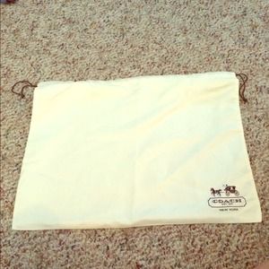 Authentic Coach Dust Bag