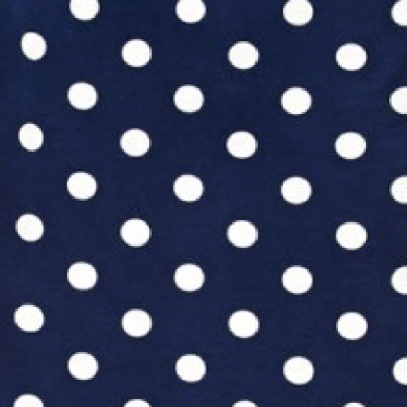 FOREVER 21 Blue Polka Dot Doll Bodysuit - Picture 4 of 4