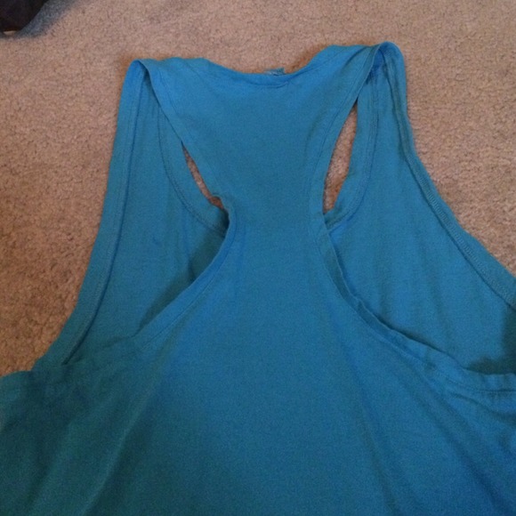 Blue Racerback Tank - Picture 2 of 2