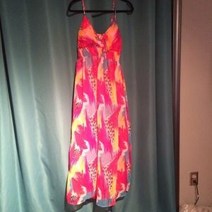 REDUCED PRICE! Multi-color maxi dress