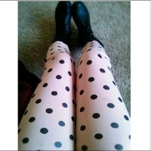 Polka dot pants