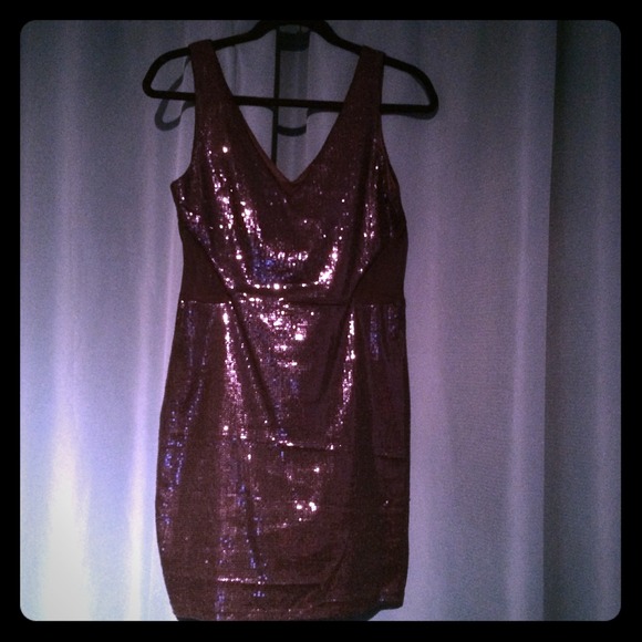 *REDUCED PRICE*Love culture Navy blue sequin dress